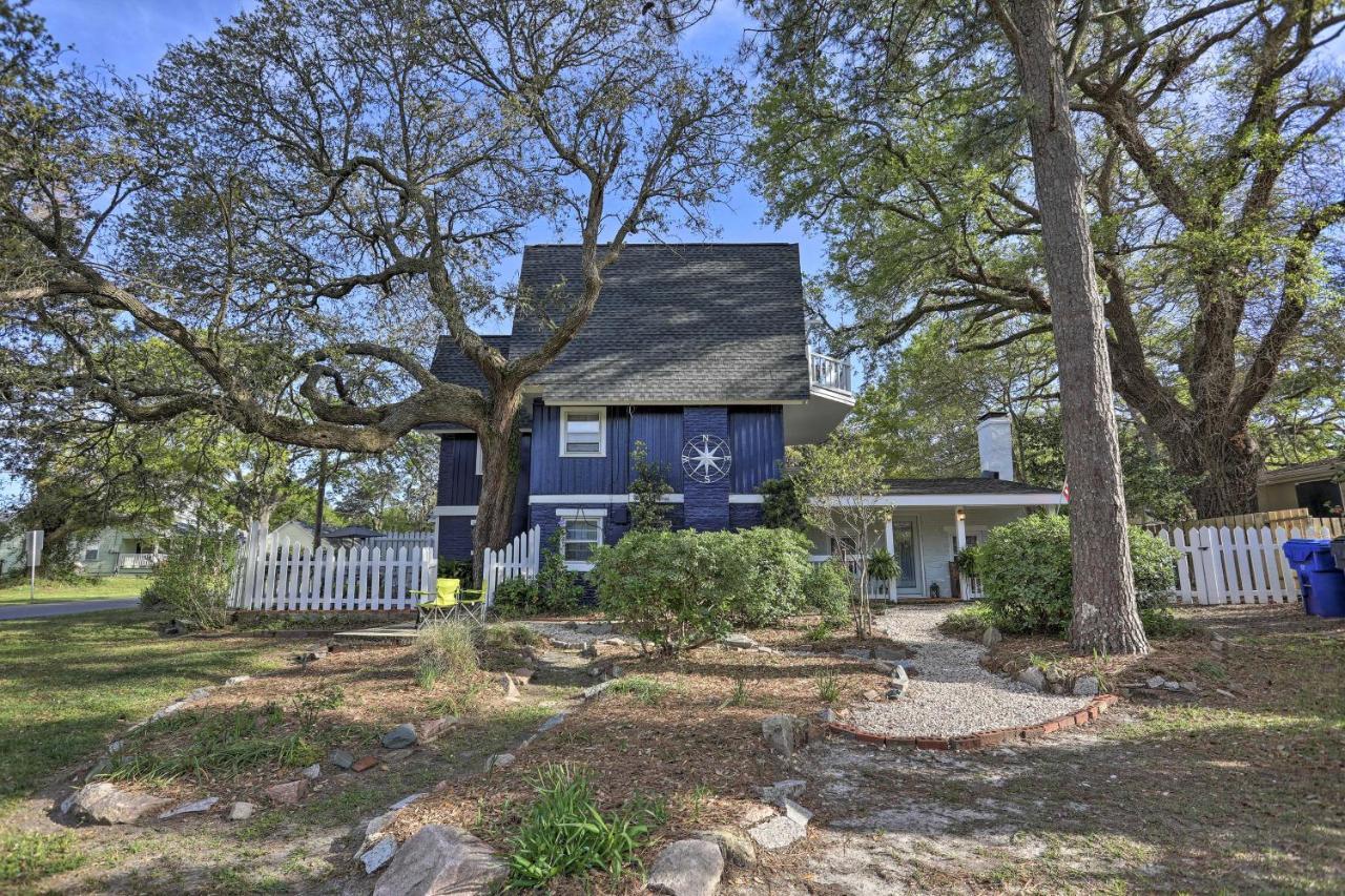 Coastal, Walkable Home In Historic Southport! Extérieur photo
